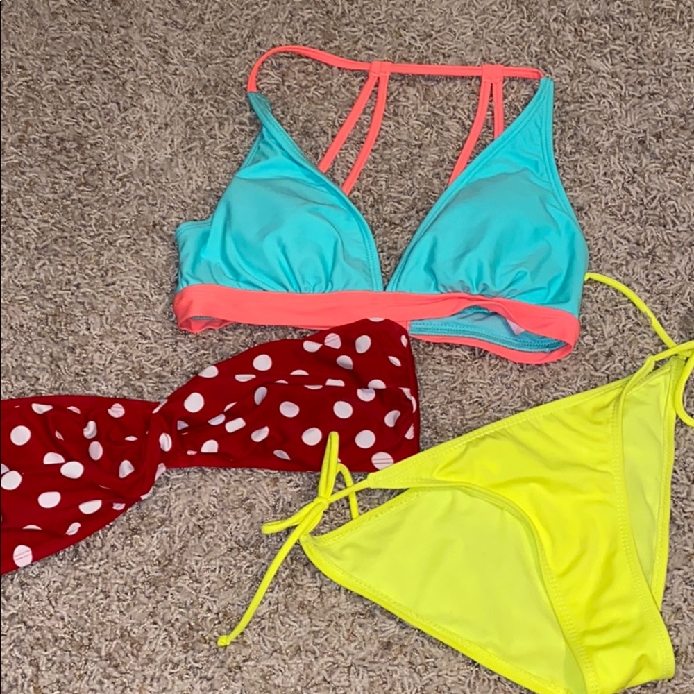 Random Size Small Bikini Tops and Bottom